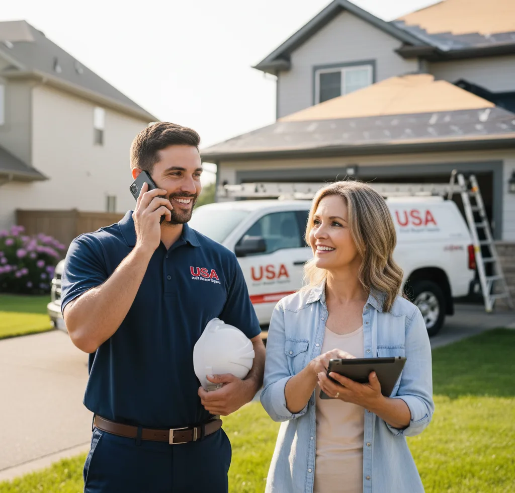 USA Roof Repair Experts customer support in Glendale